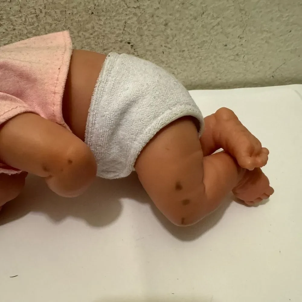 Berenguer 13” Newborn Baby Girl Doll Realistic Nude  Pink Kids Toys
